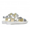 Kindersandalen 525 silberfarben