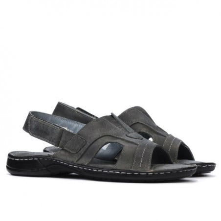 Herren Sandalen 304 Tuxon Grau