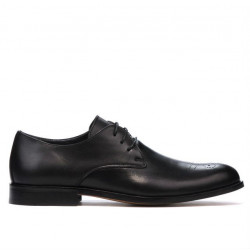 Elegante Herrenschuhe 878 schwarz