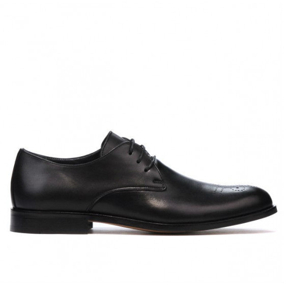 Elegante Herrenschuhe 878 schwarz