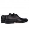 Elegante Herrenschuhe 878 schwarz