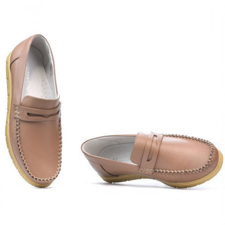 Damen-Mokassins 692 Cappuccino