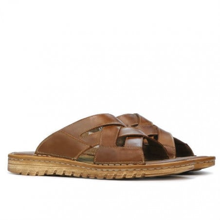 Herren Sandalen 342 Tuxon Braun