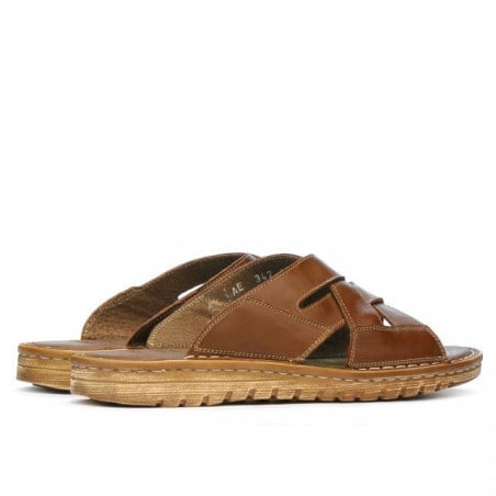 Herren Sandalen 342 Tuxon Braun