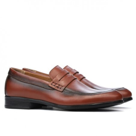 Herrenschuhe casual / elegant 875 a cognac