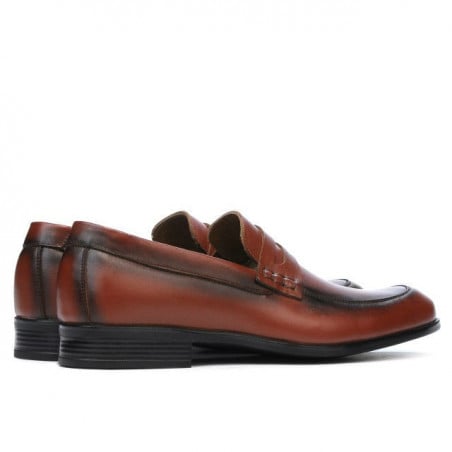 Herrenschuhe casual / elegant 875 a cognac