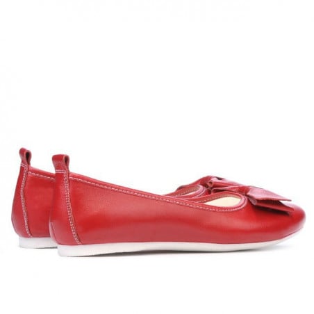 Damen-Ballerinas 638 rot