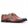 Elegante Herrenschuhe 878 in Cognac