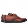 Elegante Herrenschuhe 878 in Cognac