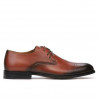 Elegante Herrenschuhe 878 in Cognac