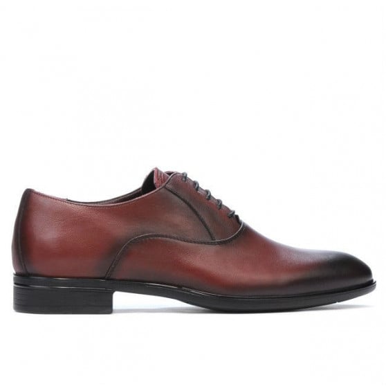 Elegante Herrenschuhe 876 in Bordo Elegante Herrenschuhe 876 in Bordo