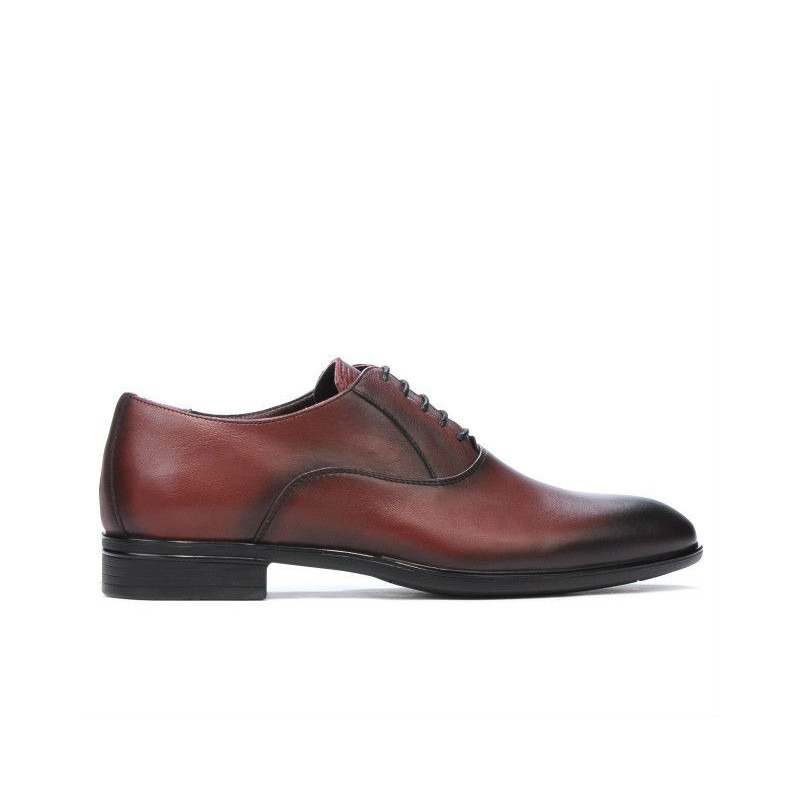 Elegante Herrenschuhe 876 in Bordo