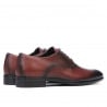 Elegante Herrenschuhe 876 in Bordo
