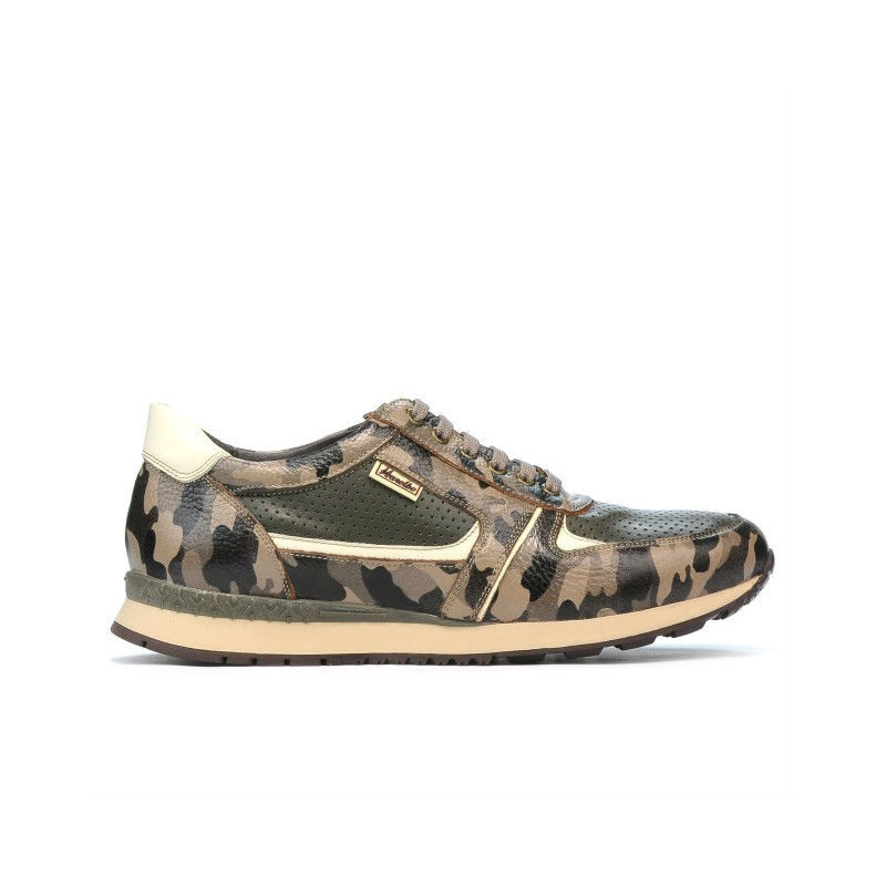 Herrensportschuhe 833 Kaffee Tarnung