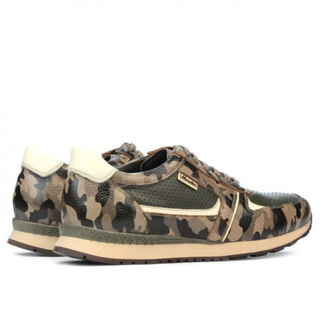 Herrensportschuhe 833 Kaffee Tarnung