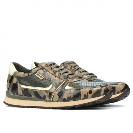 Herrensportschuhe 833 Kaffee Tarnung