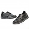 Herrensportschuhe 833 grau Camouflage