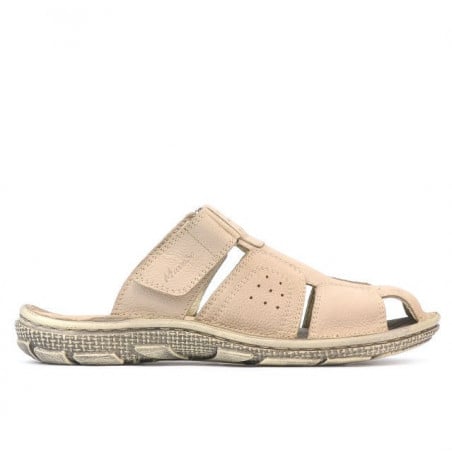 Herrensandalen 332 Bufo Sandfarben