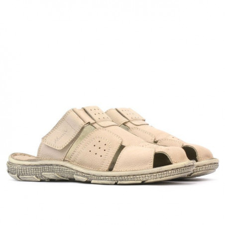 Herrensandalen 332 Bufo Sandfarben