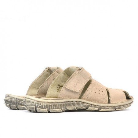 Herrensandalen 332 Bufo Sandfarben