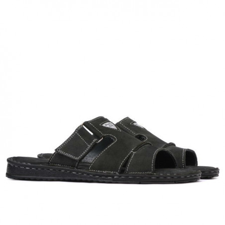 Herren Sandalen 329 Tuxon Schwarz