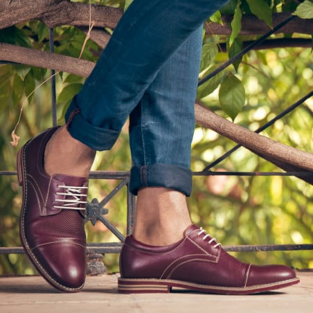 Herren Freizeitschuhe 873 Bordeaux