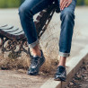 Herrensportschuhe 833 grau Camouflage