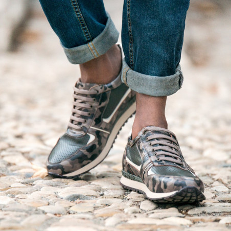 Herrensportschuhe 833 Kaffee Tarnung lifestyle