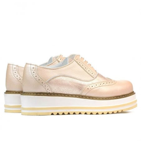Damen Casual Schuhe 683-1 Puder kombiniert