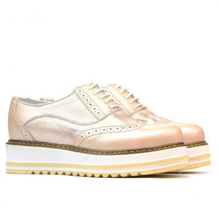 Damen Casual Schuhe 683-1 Puder kombiniert