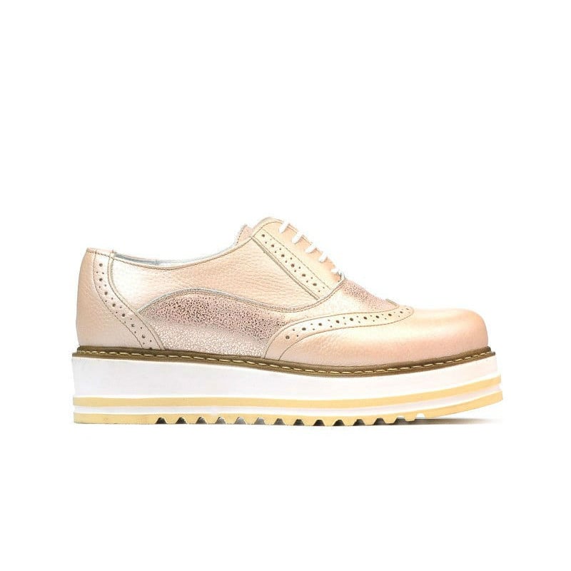 Damen Casual Schuhe 683-1 Puder kombiniert