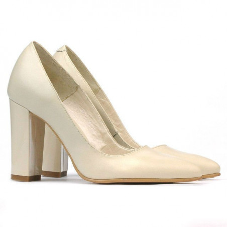 Elegante Damenschuhe 1261 beige