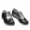 Damen Freizeitschuhe 693 in Schwarz kombiniert