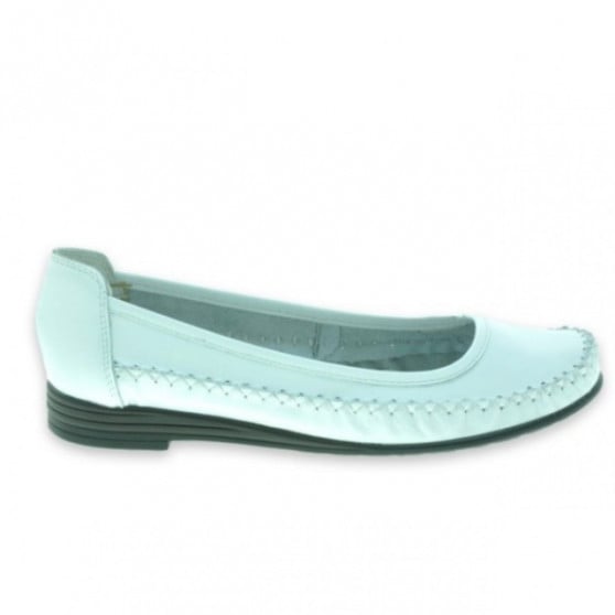 Damen-Ballerinas 190 weiß Damen-Ballerinas 190 weiß