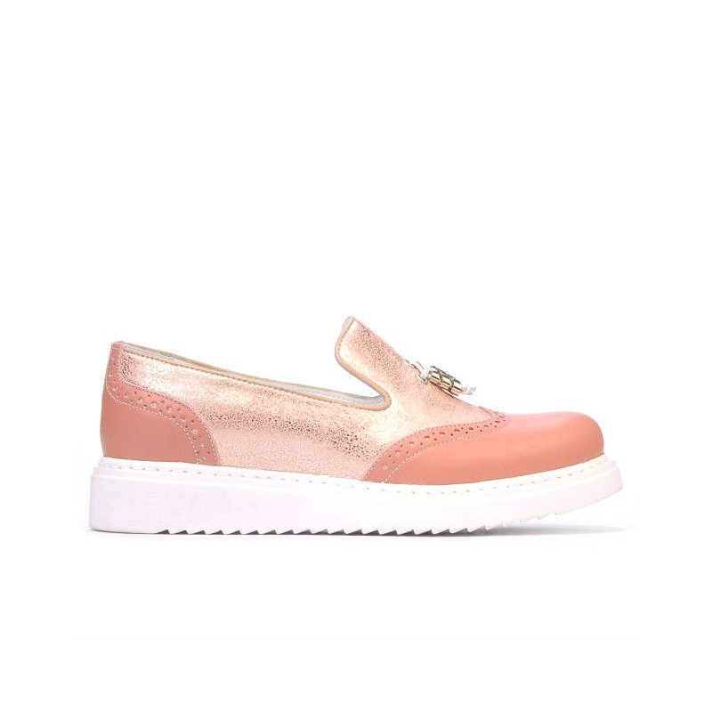Damen Freizeitschuhe 659-1 rosa kombiniert