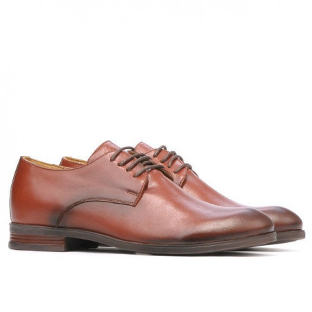 Elegante Schuhe für Teenager 371 in Cognac