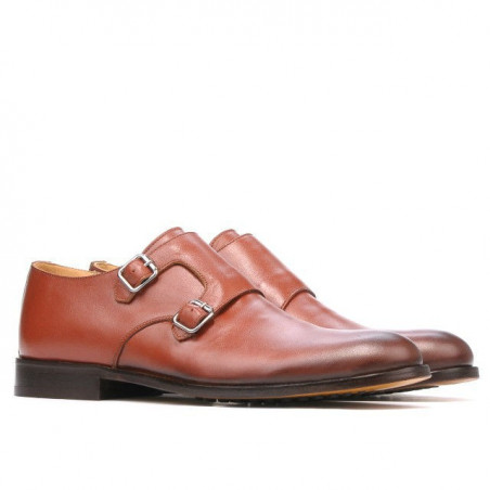 Elegante Herrenschuhe 840 in Cognac