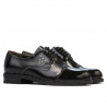 Damen Freizeitschuhe 696 schwarzer Lack