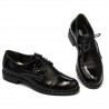 Damen Freizeitschuhe 696 schwarzer Lack