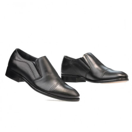 Elegante Herrenschuhe 877 schwarz