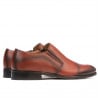 Elegante Herrenschuhe 877m in Cognac