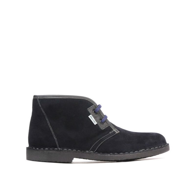 Damen Stiefeletten 7101 indigo Velours