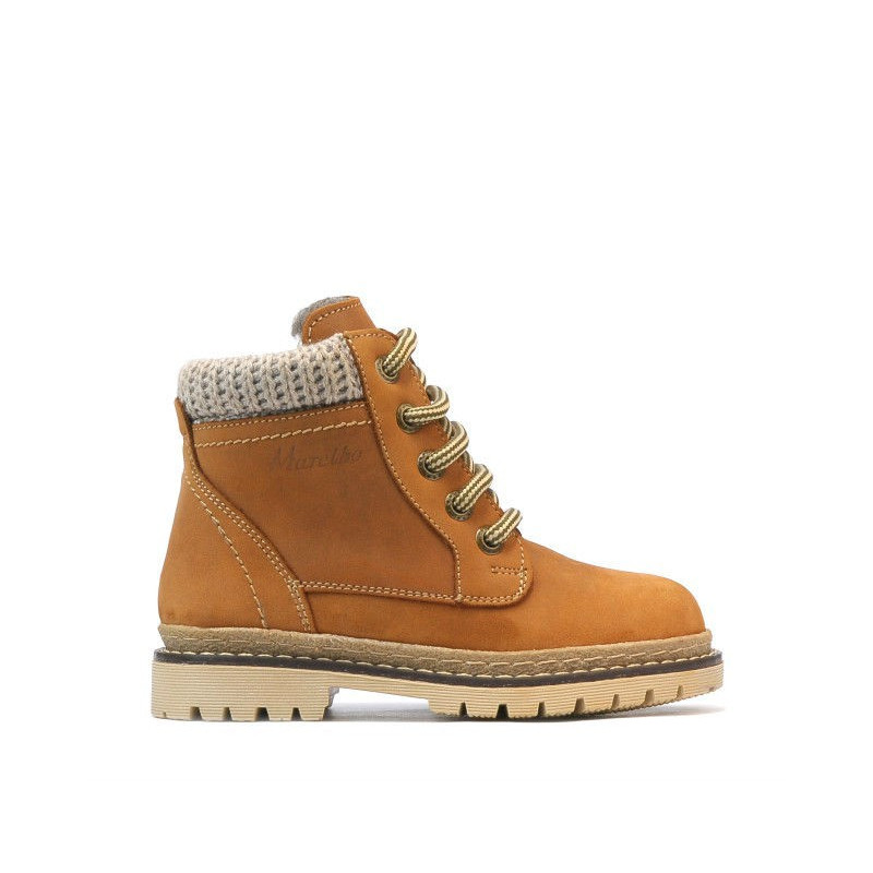 Kleinkinderstiefel 29-2c Tuxon braun