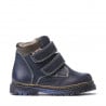 Kleinkindstiefel 37-1c indigo+kupferfarben