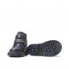 Kleinkindstiefel 37-1c indigo+kupferfarben
