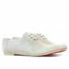 Damen Freizeitschuhe 186 hellgraues Veloursleder