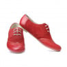 Damen Freizeitschuhe 186 rot kombiniert