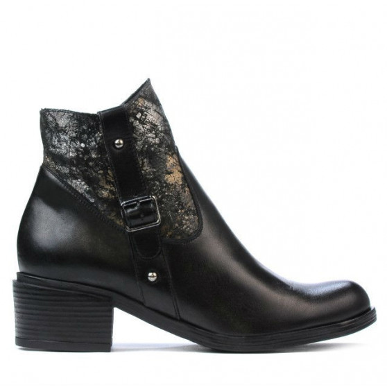 Damenstiefeletten 3319 Schwarz Pastell Damenstiefeletten 3319 Schwarz Pastell