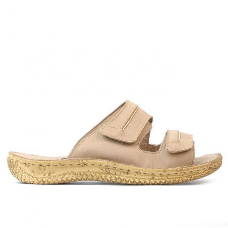 Damensandalen 513 Sandfarbe