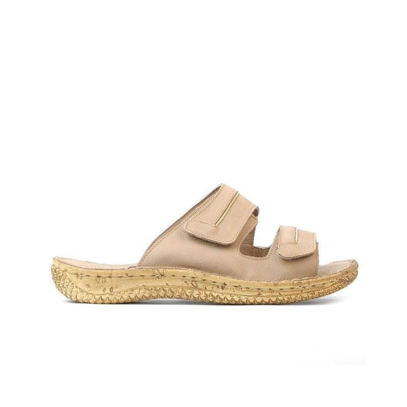 Damensandalen 513 Sandfarbe